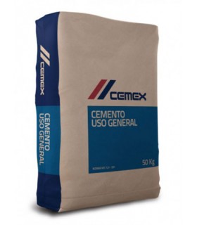 Bulto de cemento Cemex gris uso general x 50kg