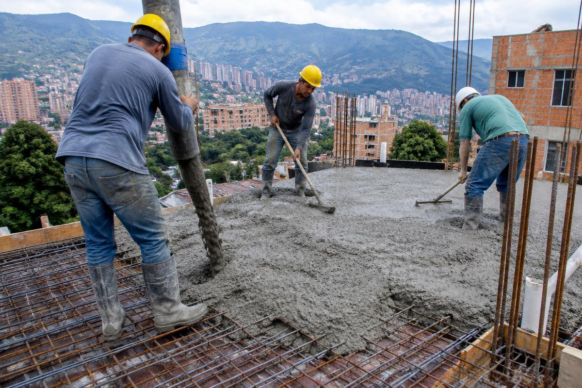 ¿Cuánto material necesito para fundir una losa? Guía con calculadora