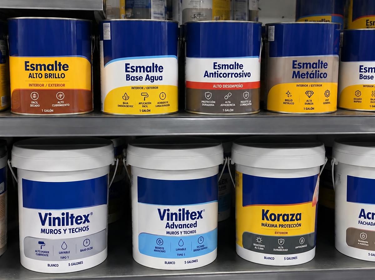 Pinturas vinilos y esmaltes en Medellín